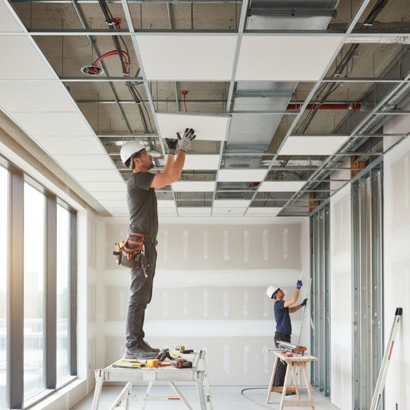Contact About Ceiling Tile Installation